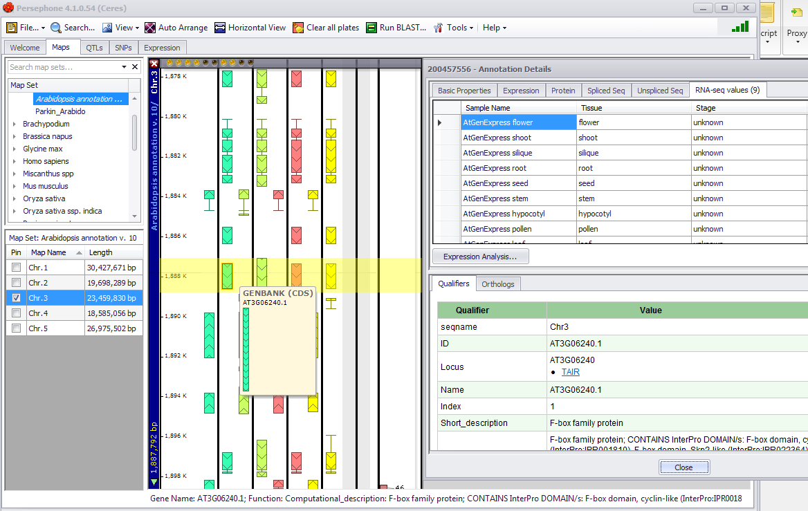 Search Annotation - Display Map Example